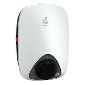 EVlink Home Smart 1Prise T2S - 7,4 kW - 32A monophasé - avec capteur RDC-DD 6 mA contre les défauts de courant continu - interface Télé Information Client (TIC) pour la gestion d'énergie - Authentification - Gestion de la charge et des coûts