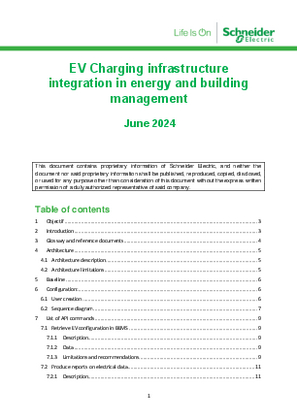 EV Charging infrastructure integration in energy and building management