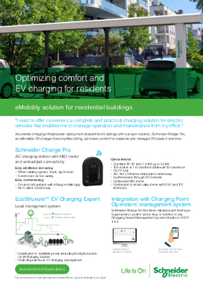 eMobility solution for residential buildings - Application Note