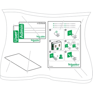 Evlink - RFID kártya 10 db/csomag