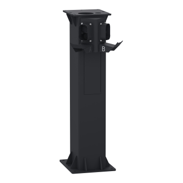 EVlink Pro DC (up To 60 KW), Pedestal, For Charging Station DC 60kW With 2xCCS2 Connectors, 1m Height