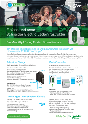 Schneider Charge for Residential Application_ End-to-end SE Solution