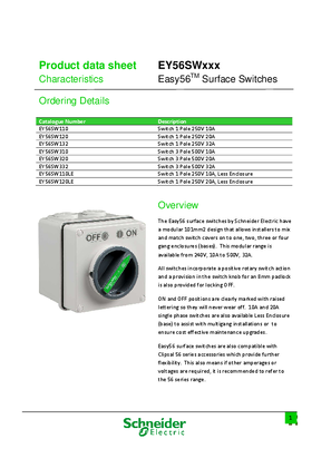 Easy56TM Surface Switches