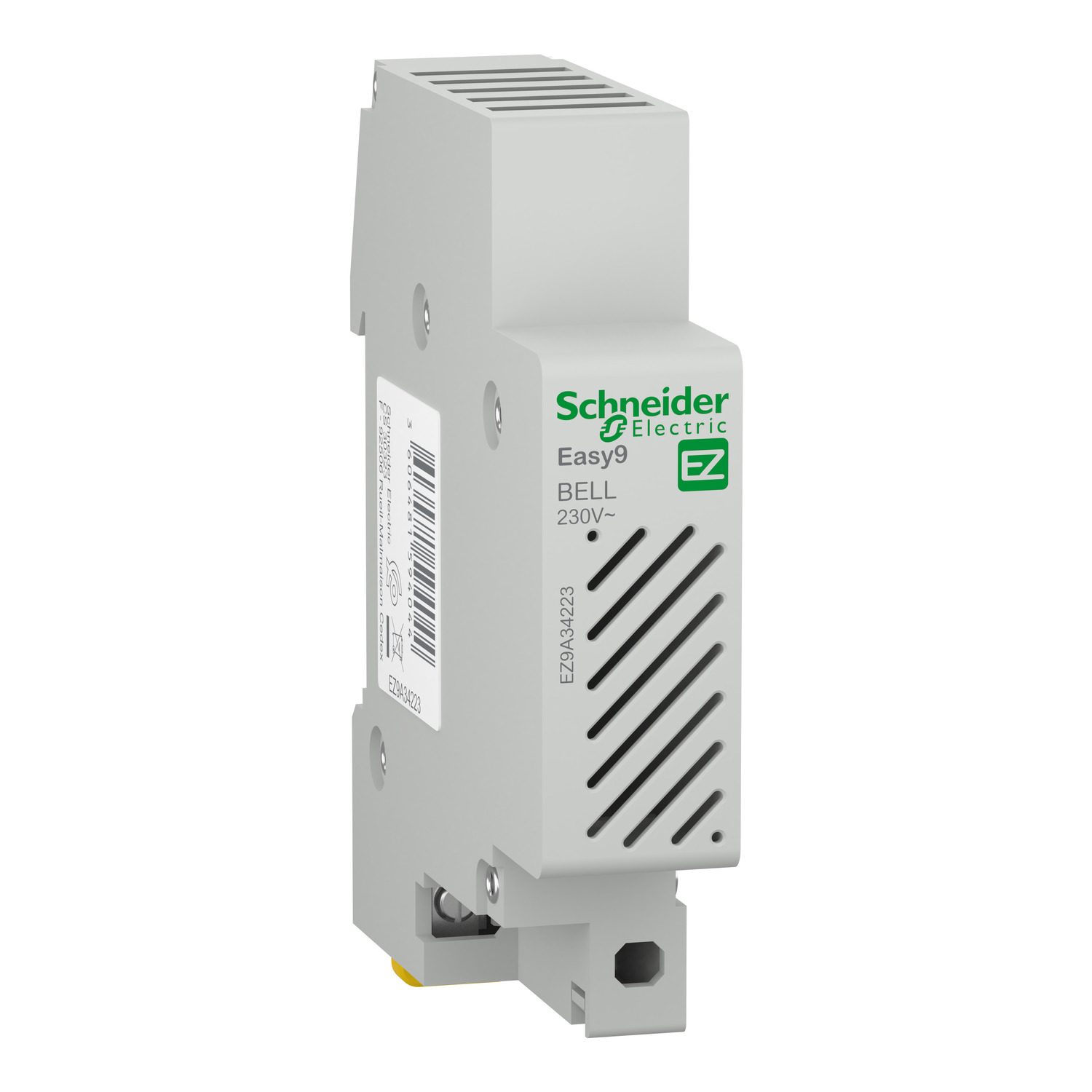 Csengő sorolható 80dB folyamatos hang 230V AC 1M IP20 Easy9 Pro Schneider