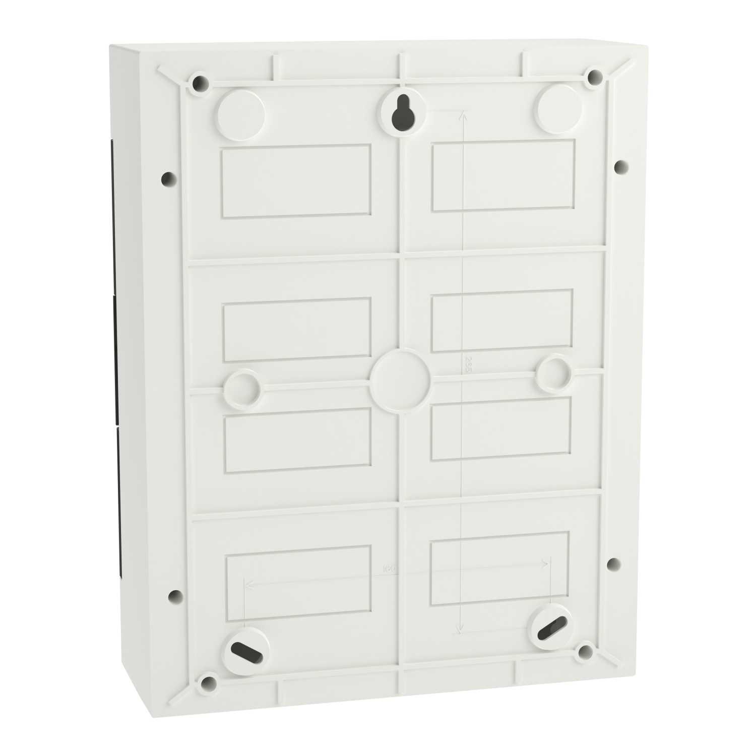 EZ9EUG212 - Modüler Sigorta Kutusu, Easy9 EU, Sıva-üstü, 2 Sıra x