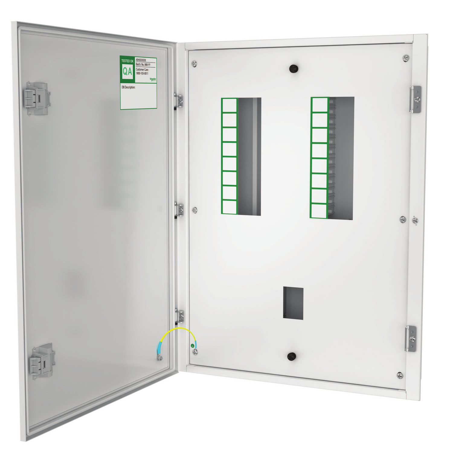 EZ9EVTD12 - Easy9 - VTPN DB - double door - I/c-MCCB 100A - IP43