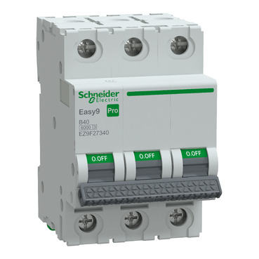 Kismegszakító 40A 3P B-jelleg 415V AC 6kA/60898 Easy9 Pro Schneider