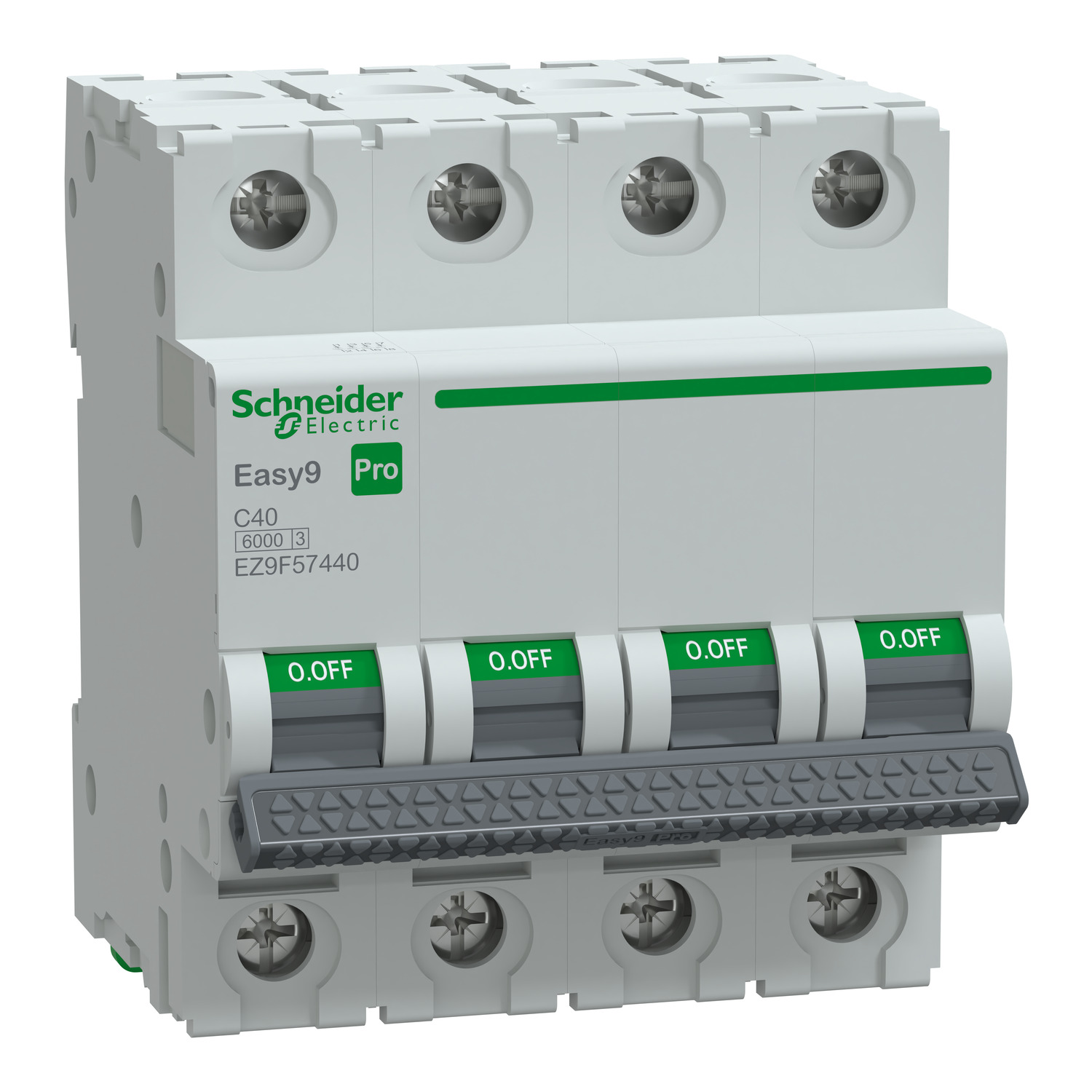 Kismegszakító 40A 4P C-jelleg 415V AC 6kA/60898 Easy9 Pro Schneider