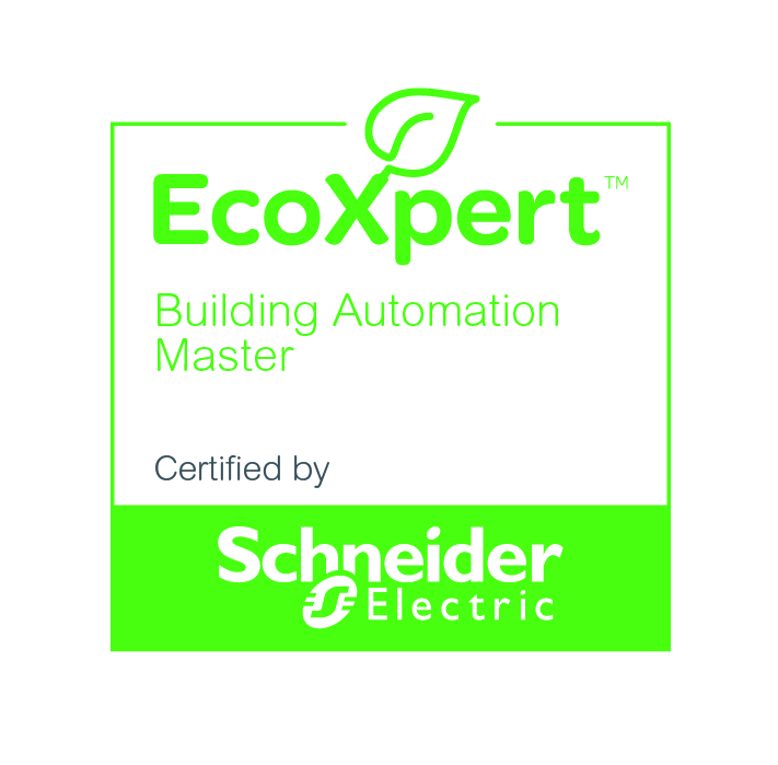 V2__EcoXpert Building Automation Badge_CMYK Presentation Schneider