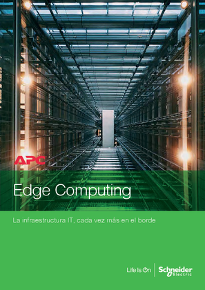 Edge computing - La infraestructura IT APC