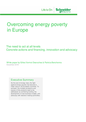 White Paper on Energy Poverty