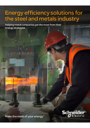 Energy efficiency solutions for the steel and metals industry
