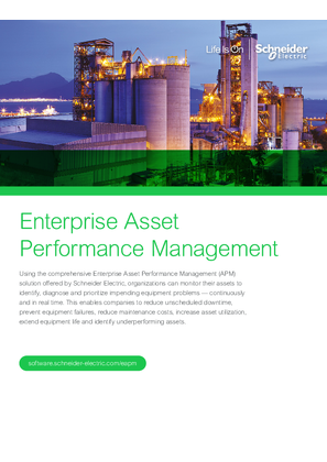 Enterprise Asset Performance Management