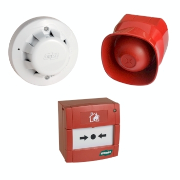 Adresserbara enheter  Apollo Schneider Electric Serien innehåller enheter såsom detektorer, larmdon och larmknappar. Används tillsammans med brandlarm i FDP/FX-serien. 