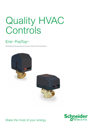 Quality HVAC Controls Erie PopTop Modulating