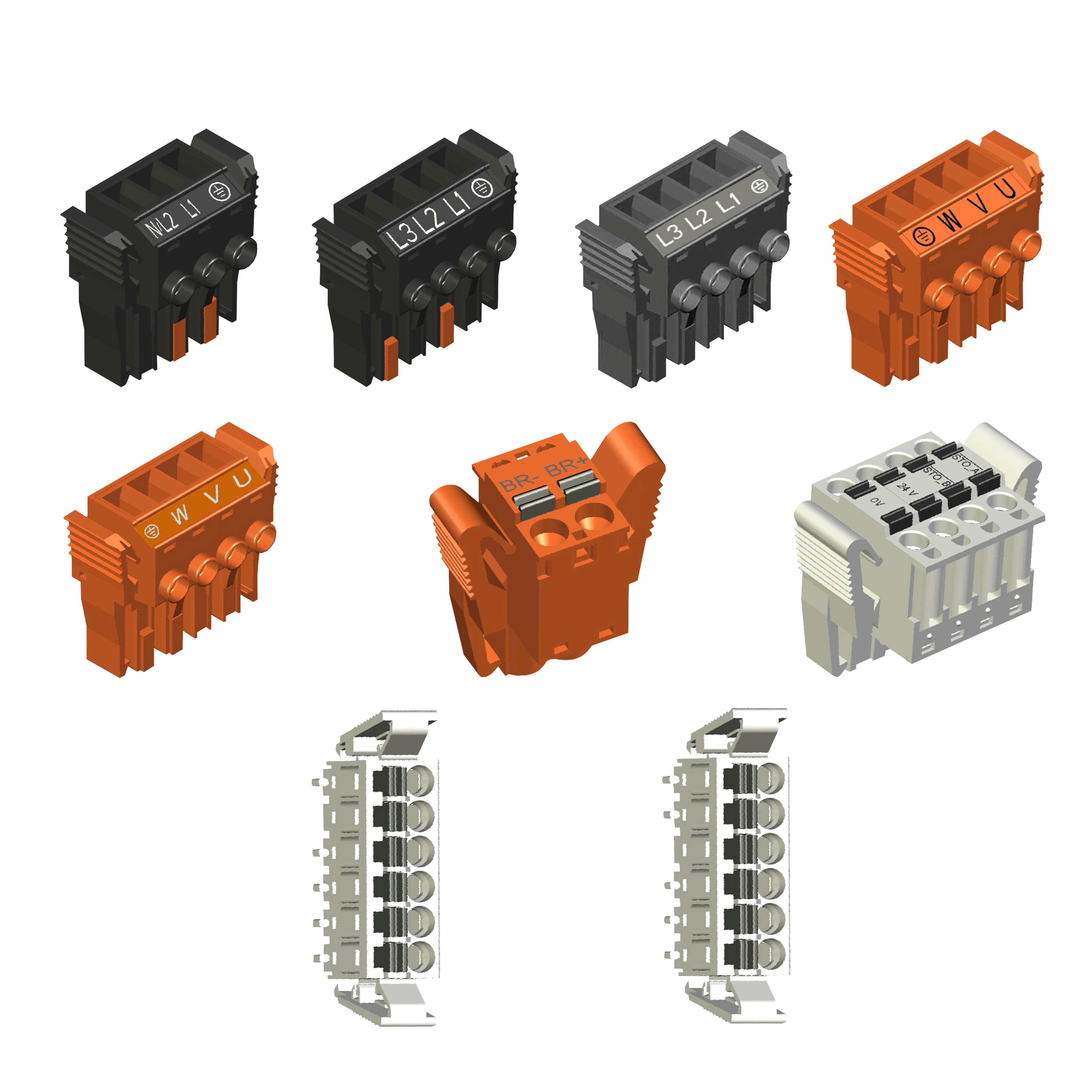 KIT CONNECTEURS LXM 32A