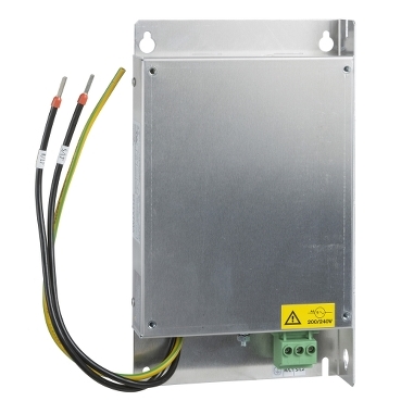 Altivar frekvenciaváltó kiegészítő, bemeneti EMC szűrő, 1 fázisú, 23,9A, ATV320 frekvenciaváltóhoz