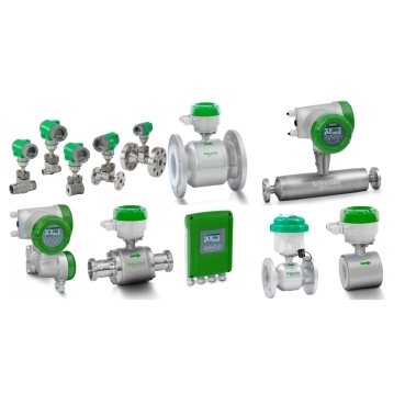 Foxboro Flow Meters Schneider Electric For volume flow, mass, and density measurement of liquid, gas, and steam