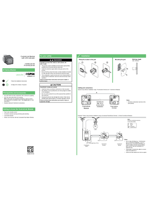 Pro-Series- Control Link Module with LED indicator-Instruction Sheet (EN)