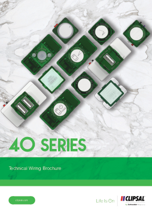 40 SERIES TECHNICAL WIRING BROCHURE