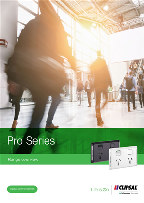 PRO SERIES - RANGE OVERVIEW BROCHURE