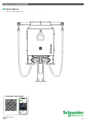 EVlink Pro DC 60, User Manual