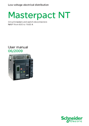 User manual Masterpact NT06-16 NAVY