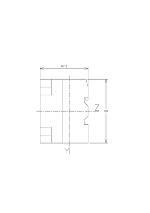 Electric trips for circuit-breaker undervoltage or shunt trips Technical drawings
