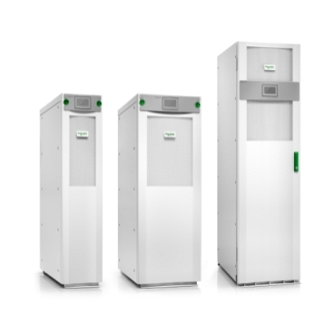 Galaxy VS Schneider Electric Highly efficient 20 to 150 kW (480 V), 10 to 150 kW (400 V), and 10 to 75 kW (208 V) 3-phase UPS for edge, small, and medium data centers and other business-critical applications.