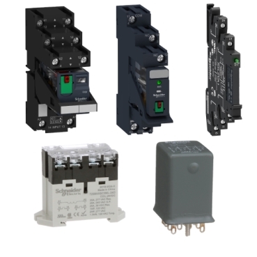 Harmony Electromechanical Relays Schneider Electric Interface, miniature, and power electromechanical relays