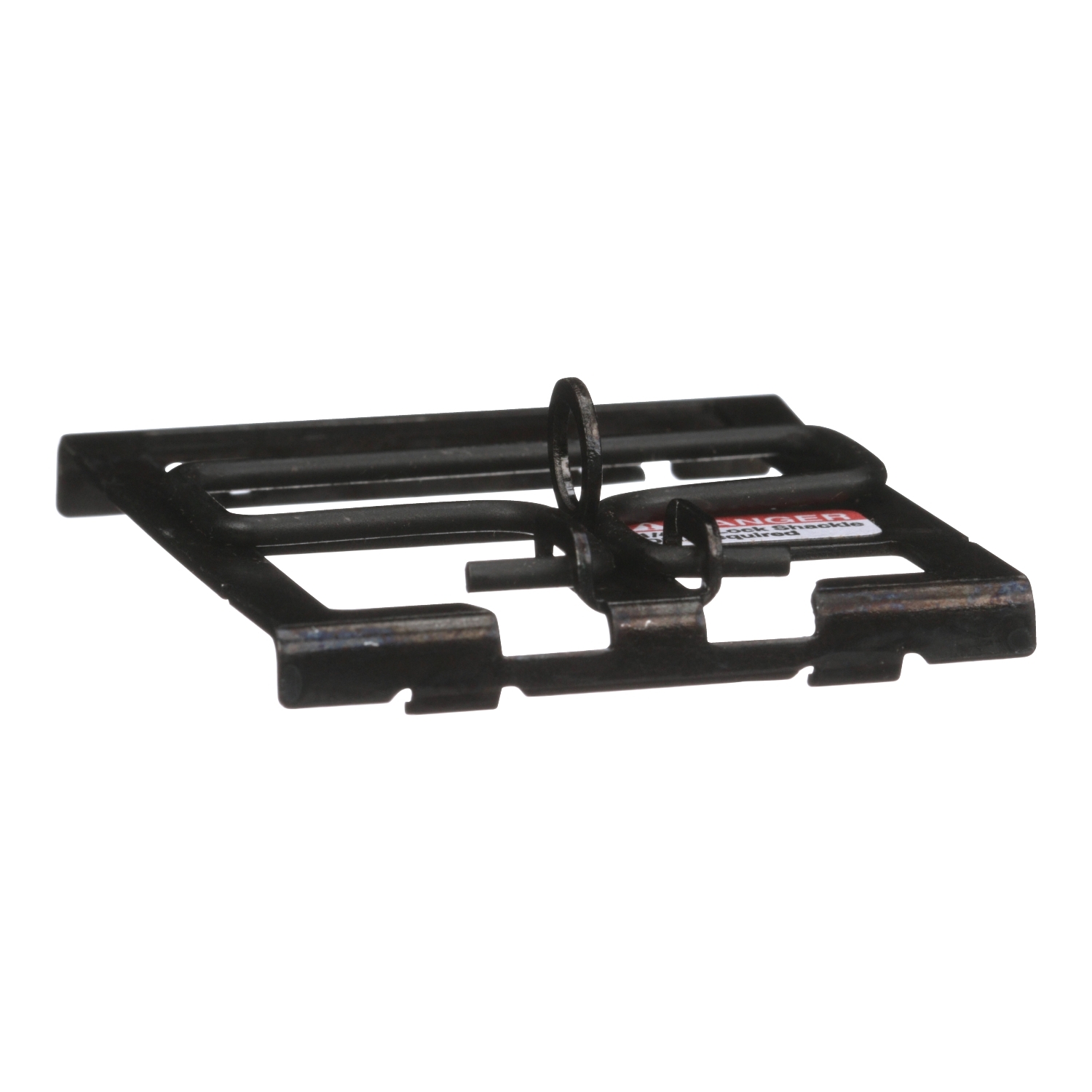 Mini circuit breaker accessory, Homeline, handle padlock attachment, 15A to 70A, 2 pole std breakers, on/off lock