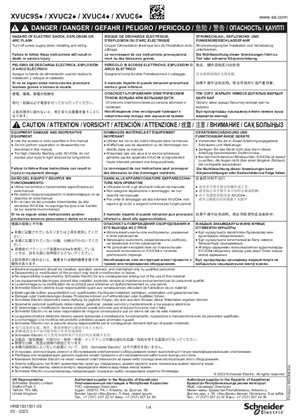 XVUC9S. Buzzer, adjustable unit, Instruction Sheet