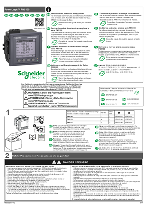 PowerLogic™ PM5100 series - Instruction sheet