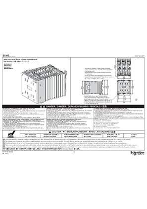 SSM1..., SSM2... Solid state modular relays - Single or dual channel, Instruction Sheet
