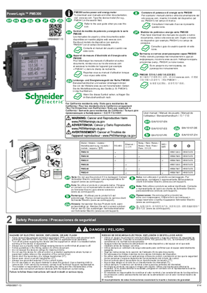 PowerLogic PM5300 Installation Guide