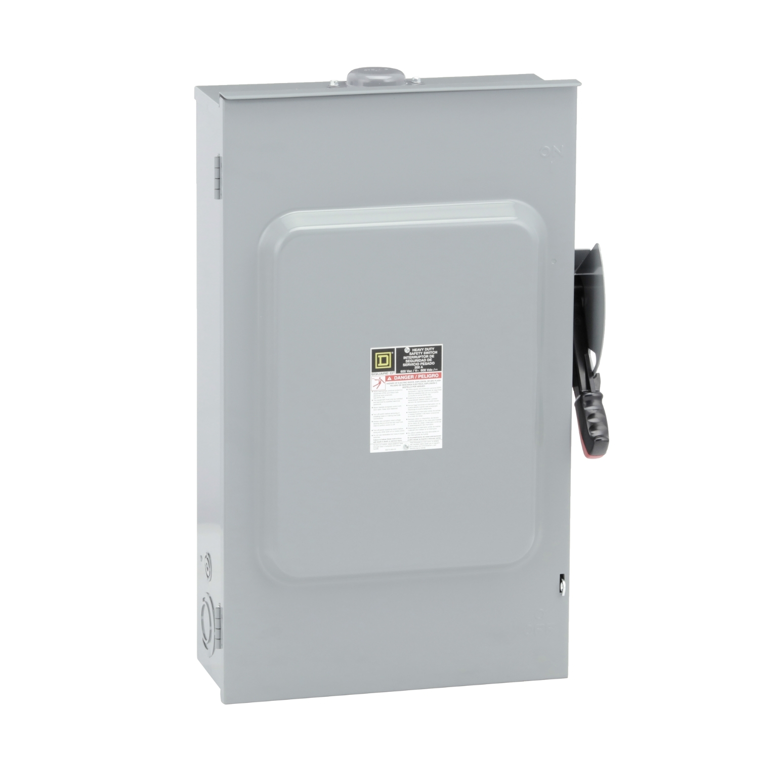 HU364RB, Safety switch, heavy duty, non fusible, 200A, 3 wire, 3 pole, 150HP, 600V AC/DC, NEMA 3R, bolt on hub provision