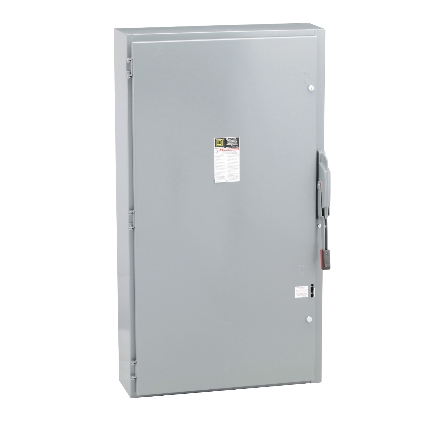 HU365, Safety switch, heavy duty, non fusible, 400A, 3 wire, 3 pole, 350hp, 600VAC/DC, NEMA 1