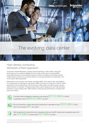 High Density Computing Solutions from Dell and Schneider Electric