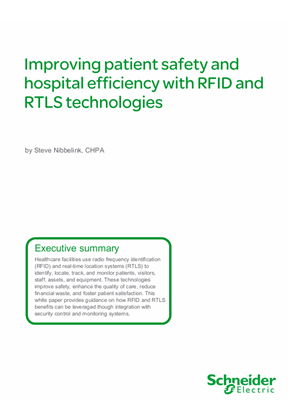 Improving patient safety and hospital efficiency with RFID and RTLS technologies