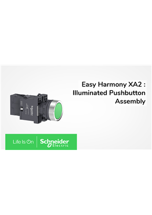 Easy Harmony XA2 Illuminated Pushbutton
