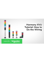 Harmony XVU: Wiring guide of DC and AC application