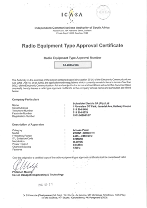 ZBRN1 ZBRCETH Wireless & Batteryless pushbuttons equipments