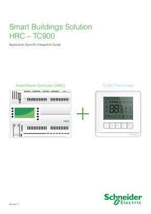 Hotel Room Solutions TC900 Integration Guide