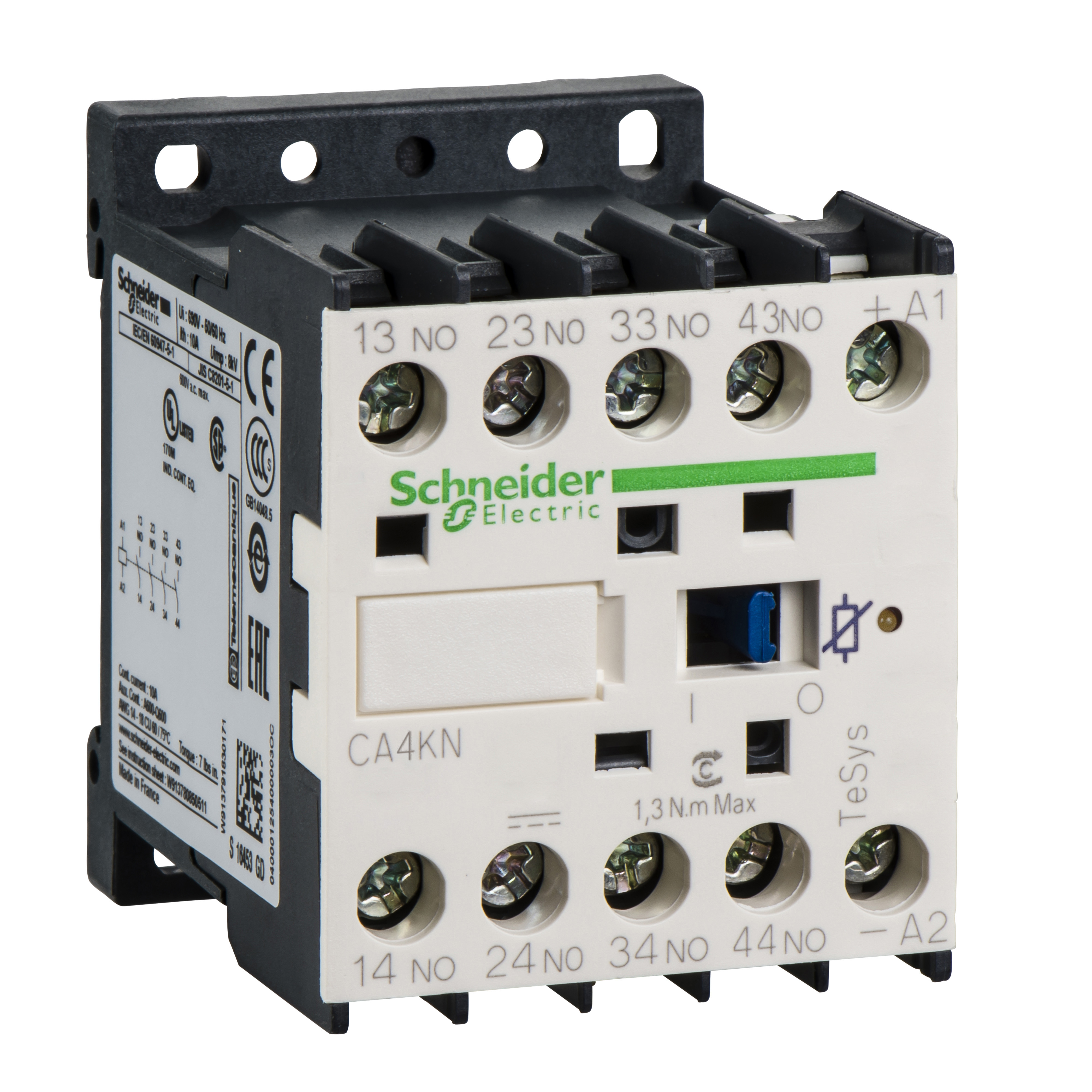 K CONTROL RELAY 3NO 1NC 24V DC LOW CONS