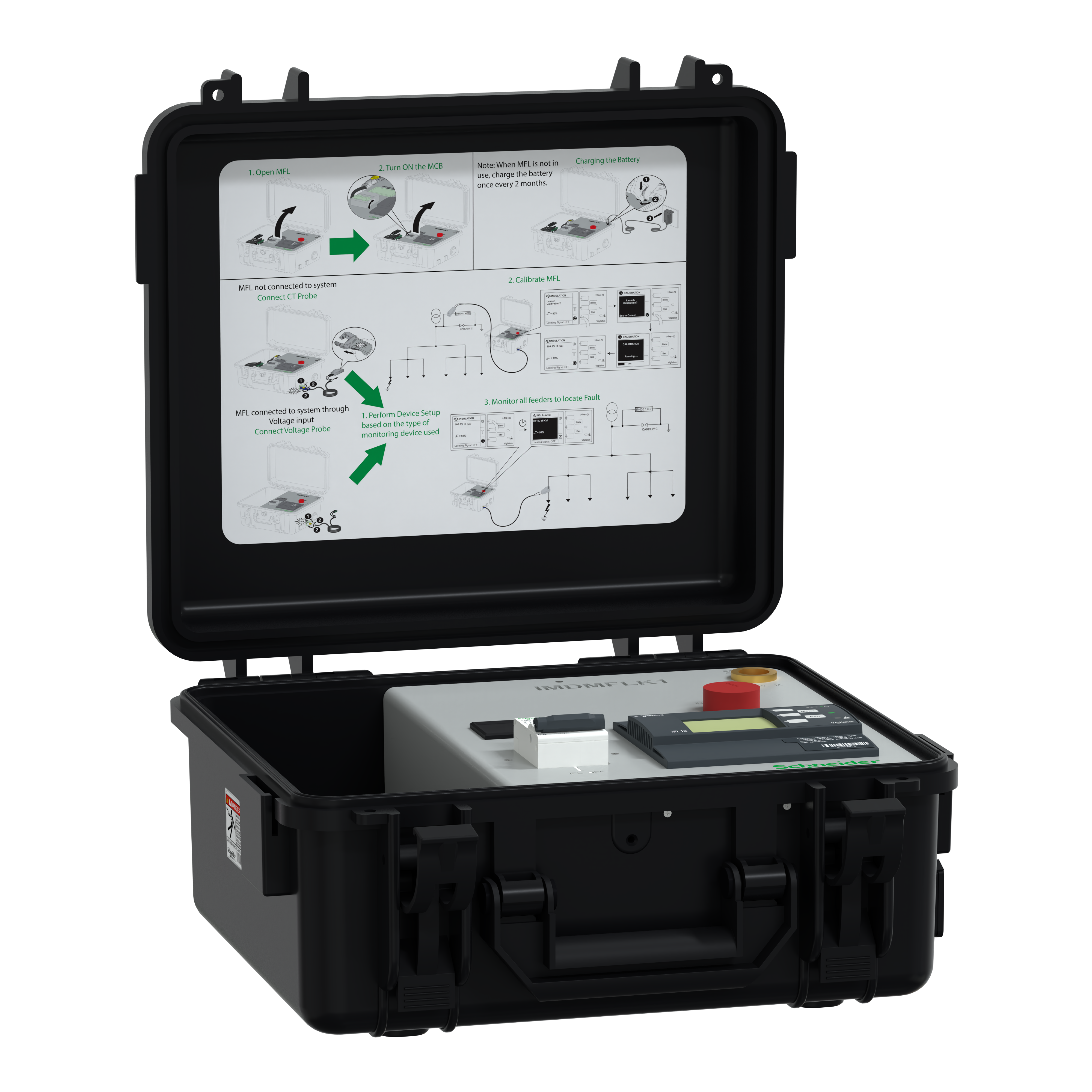 Valise de recherche de defaut