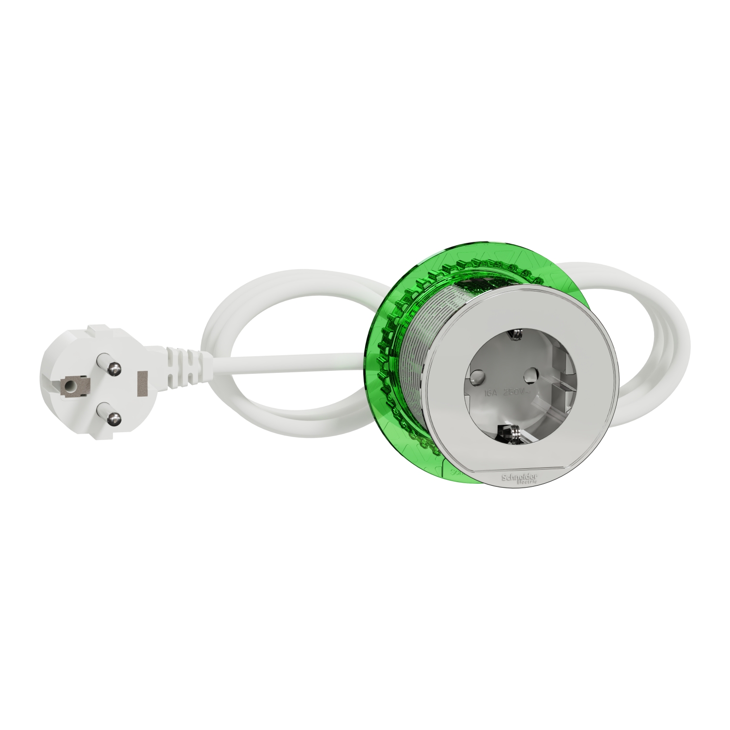 Unica system+ - Stona jedinica L 2xDE utičnica+USBA/C (RJ ispod)-antracit/siva