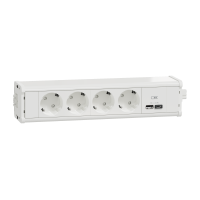  INS44232 INS44232 JEDINICA MOD. 4X2P+E USBA/C BELA  
