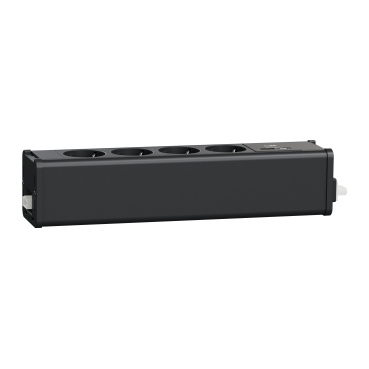  INS44233 INS44233 JEDINICA MOD. 4X2P+E USBA/C ANTRACIT  