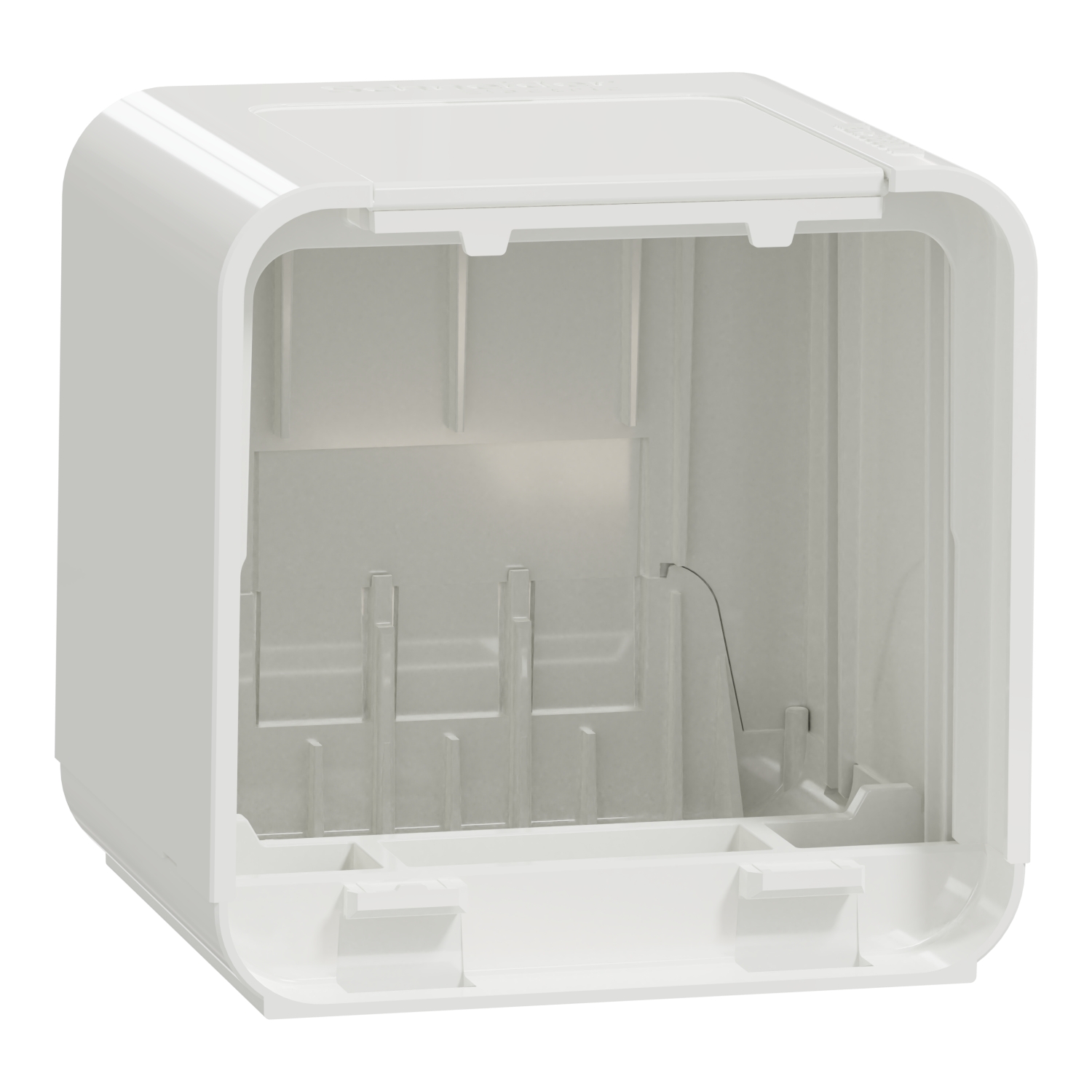 Unica system+ - Modularna jedinica za sto/krajnji deo - bela