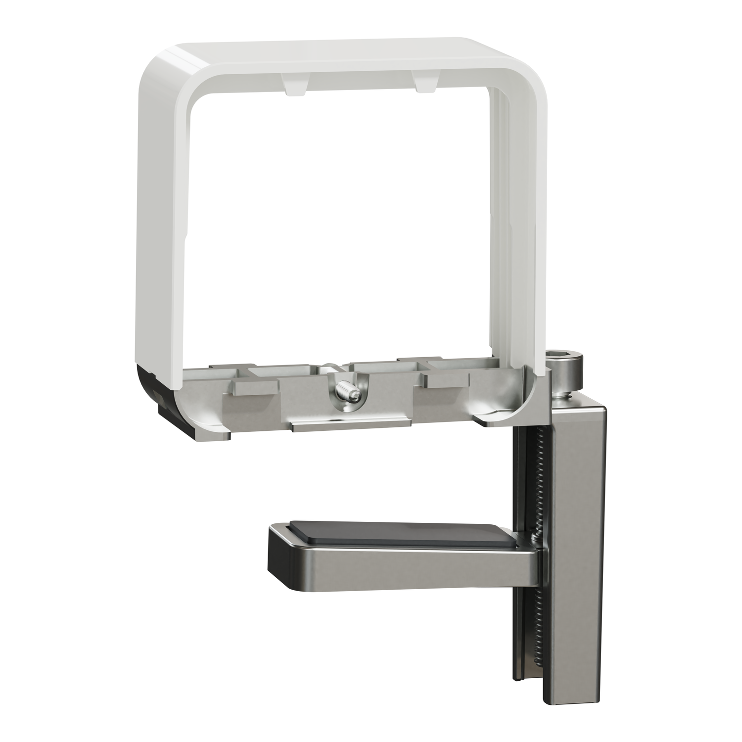 Unica system+ - Modularna jedinica za sto/središnji deo stezaljka-beli